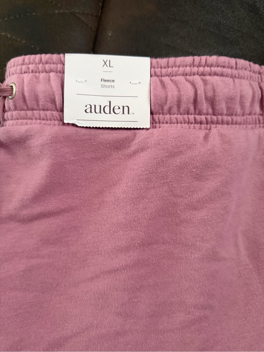 auden women’s Fleece Shorts in Dusty Rose